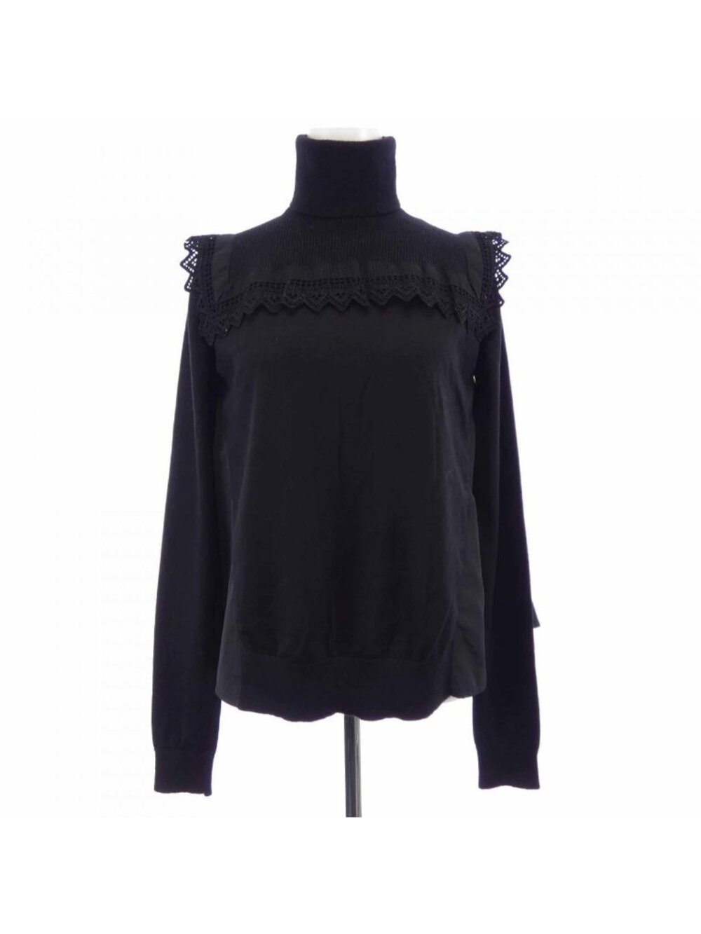 Moncler Knit Sweater Black